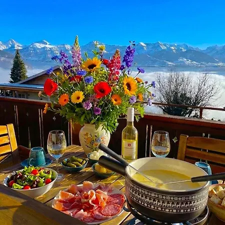 Thun Alps Scenic Views And Concierge By Swisshut Chalet