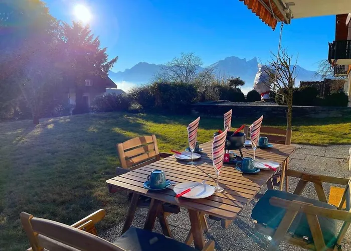 Thun Alps Scenic Views And Concierge By Swisshut Sigriswil