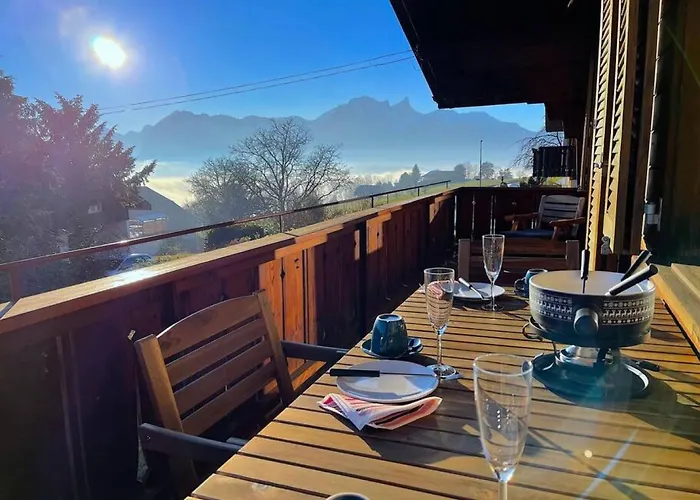 Thun Alps Scenic Views And Concierge By Swisshut シャレー
